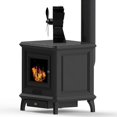 thumbnail image 4 of Wood Burning Fireplace Silent Motors Heat Powered Circulates Warm/Heated Air Eco Stove Fan for Gas/Pellet/Wood/Log Stoves, 4 of 5