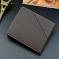 thumbnail image 3 of Cartera multifuncional para hombre, billetera de cuero, monedero con cremallera, cartera moderna con múltiples bolsillos, 3 of 7