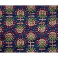 thumbnail image 4 of oneOone Polyester Lycra Fabric Leaves & Floral Block Printed Fabric 1 Yard 56 Inch Wide, 4 of 4