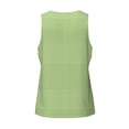 thumbnail image 5 of Gaeub Green Gingham Men's Athletic Tank Top, Workout Sleeveless Shirts, Running Tank Tops for Gym, Running, Training - X-Large, 5 of 9