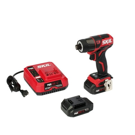 UPC: 0039725997340 | SKIL PWR CORE 12™ Brushless 12V 1/4 in. Impact Driver Kit  (2) 2Ah Batteries & PWR JUMP™ Charger  ID574402