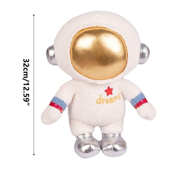 A Small Astronaut Plush Stuffed Toy For Kids Cute Spaceman Throw Pillow Doll For Boys Girls Anxiety Comfort Friend