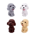 thumbnail image 1 of borradores de lápiz con forma de perro de peluche, útiles escolares para estudiantes, borradores de goma para niños, papelería para pintar, regalos para estudiantes (color aleatorio)., 1 of 7