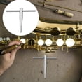thumbnail image 4 of Trumpet Neck Repair Tool,  Effect Portable Trombone Repair Tool Set Wide Match Stainless Steel Beech  For Maintenance, 4 of 8