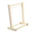 thumbnail image 3 of MERIGLARE Wood Doll Garment Rack Storage Shelf Lovers Accessories Display DIY Projects Portable for Kids Doll Clothing Rack Organizer S, 3 of 9