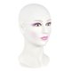 thumbnail image 2 of Pelucas de de 20 pulgadas, peluquín, maniquí, sombrero, joyería, auriculares, pantalla, maniquí Blanco, 2 of 8