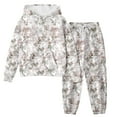 thumbnail image 3 of WOYY Toddler Girls Tracksuit Unisex Casual Hoodie Sweatpants Outfits Sweatsuit, Sizes 3-4T, 3 of 3