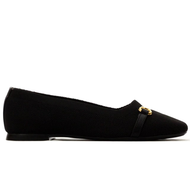 Flats Pop Stars para Mujer 737 negro 26