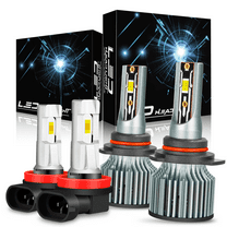 For Chrysler 200 2013 2014 2015 Combo LED Headlight High Low Beam   Fog Light Bulbs Kit