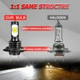 thumbnail image 5 of For Mercedes-Benz GL450 2007-2016 LED Headlight Low Beam Bulbs Kit H7 White 6000K 2pcs, 5 of 9