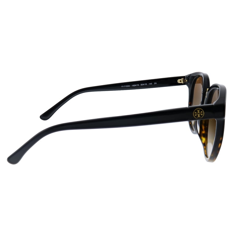 Tory Burch TY 7153U Plastic Womens Round Sunglasses Black  display picture 1