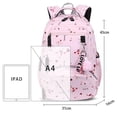 thumbnail image 3 of Mochila escolar grande, bonita mochila escolar para estudiantes, mochilas de libros de escuela primaria impermeables impresas para niñas adolescentes y niños, 3 of 4