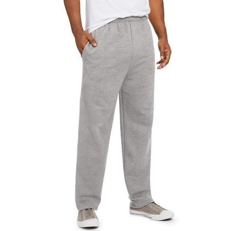 Hanes - Men's EcoSmart Fleece Sweatpant with Pockets - Walmart.com