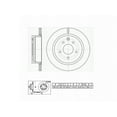 thumbnail image 4 of Winstop Brake Rotor, Rear WS232353, INFINITI J30 1997-1993, 4 of 4