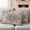 Blue, Orange, Beige, variant on Orange Blue Ethnic Rustic Outdoor Waterproof Pillow Covers, Boho Southwestern Heritage Decorative Rectangle Throw Pillowcase Sofa Cushion Sham for Patio/Couch/Chair, 20"x12" 2 Pack