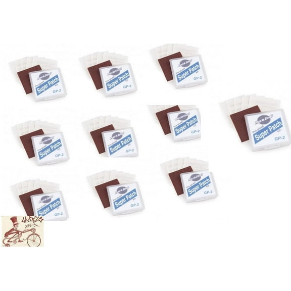 Park Tool GP-2 Glueless Bicycle Patch Kits-10 Packs