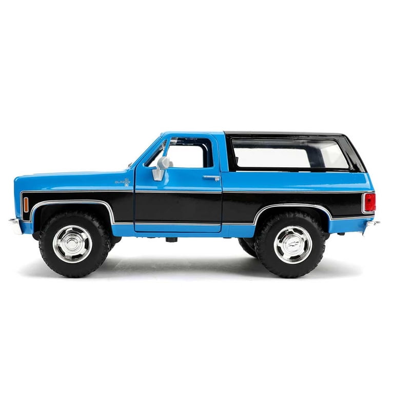 JADA 1980 シボレー　ブレーザー K5　(ブルー) Jada 31598-MJ 1980 Chevrolet Blazer K5 Blue & Black Just Trucks 1