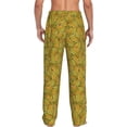 thumbnail image 3 of Picia Corn 6 Mens Soft Woven Cotton Elastic Waistband Sleep Pajama Pant Lounge Sleep Pant With Pockets And Drawstring-Medium, 3 of 9