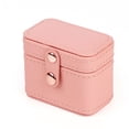 thumbnail image 3 of Mini joyero, Clip de Metal, compacto, estuche de exhibición de regalos, bolsa de almacenamiento para anillos, uso doméstico, collar de vacaciones, adultos BLESIY Mini estuche de almacenamiento de joyas, 3 of 7