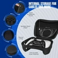 thumbnail image 5 of TNP Products Console Controller Holder Case for PS5 Dualsense, Xbox Series X/S, Switch Pro Controller Gamepad Carrying Pouch Storage Bag Organizer, Shock-proof EVA, Water Resistant Protection, 5 of 8