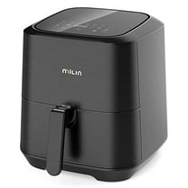 MILIN Air Fryer 5.8 Quart, 1700-Watt Electric Hot Airfryers Oven with LED Digital Screen and Temperature Control, 7 Presets, Nonstick Basket, 100 Recipes & ETL Certified