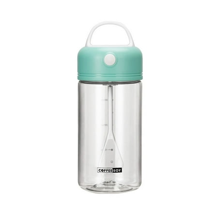 

cusimax Shake Bottle Leak-proof 380ML 3W Blending Mixing Cup Automatic Protein Shaker Button Control Plastic Water Drink Mixer