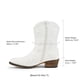 thumbnail image 2 of Bota DREAM PAIRS DWUMAB2511 Blanca con Cierre Tobillera Talla 10, 2 of 8