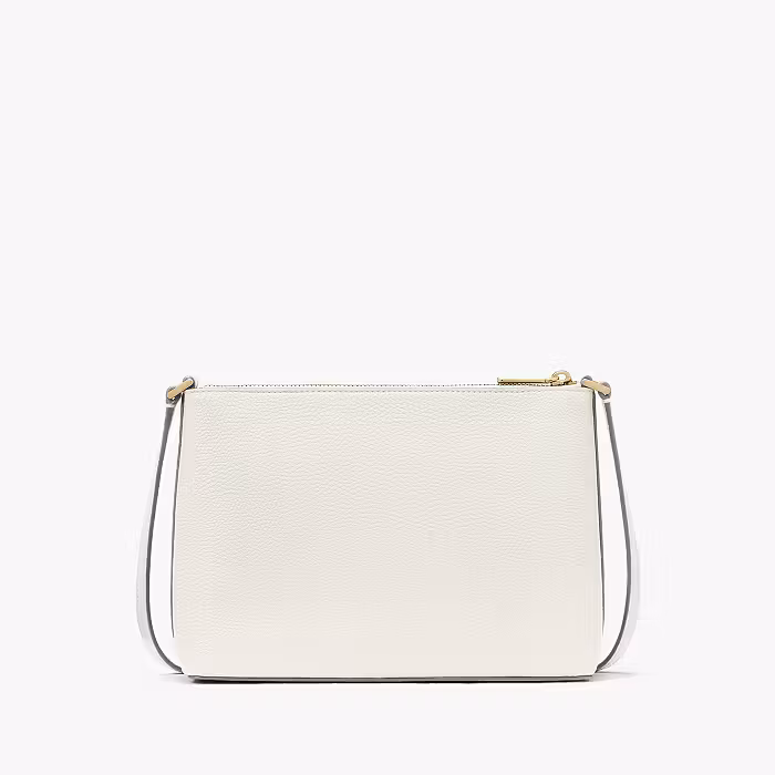 Kate Spade New York Women’s Leila Pebbled Leather Crossbody Bag, Adjustable Strap – KG464