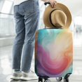 thumbnail image 2 of Rainbow Tie Dye Swirl Pattern Luggage Cover Fashion Suitcase Cover Baggage Covers Fit 25-28 Inch Luggage (Go Travel), 2 of 5