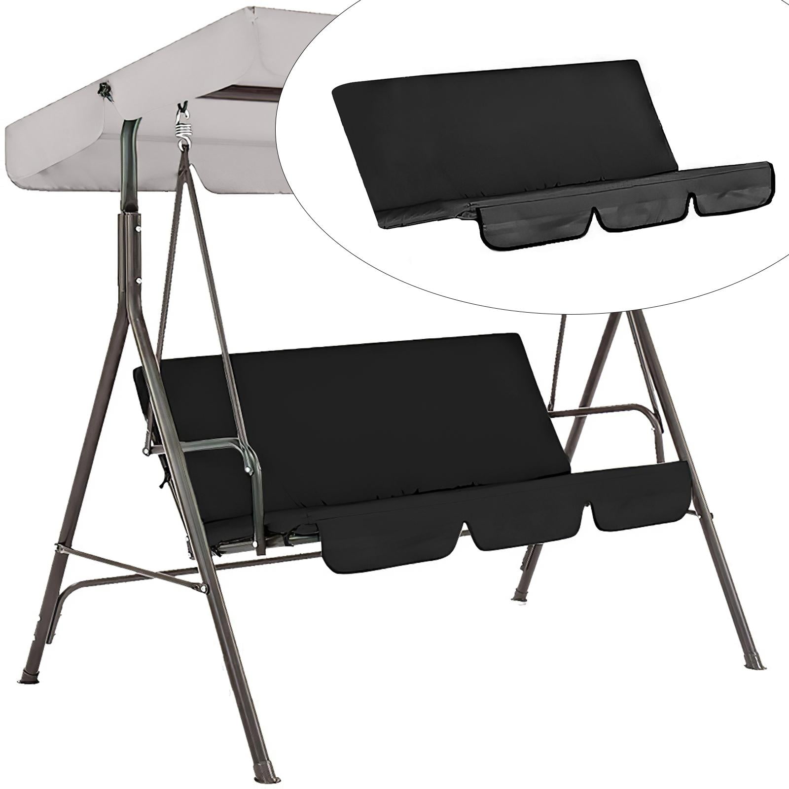 Waterproof Garden Swing Seat Replacement Cover, Sun Protect Patio Swing
