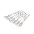 thumbnail image 2 of Portmeirion Sophie Conran Arbor Stainless Steel Cocktail Forks, 6.5" - Set of 6, 2 of 4
