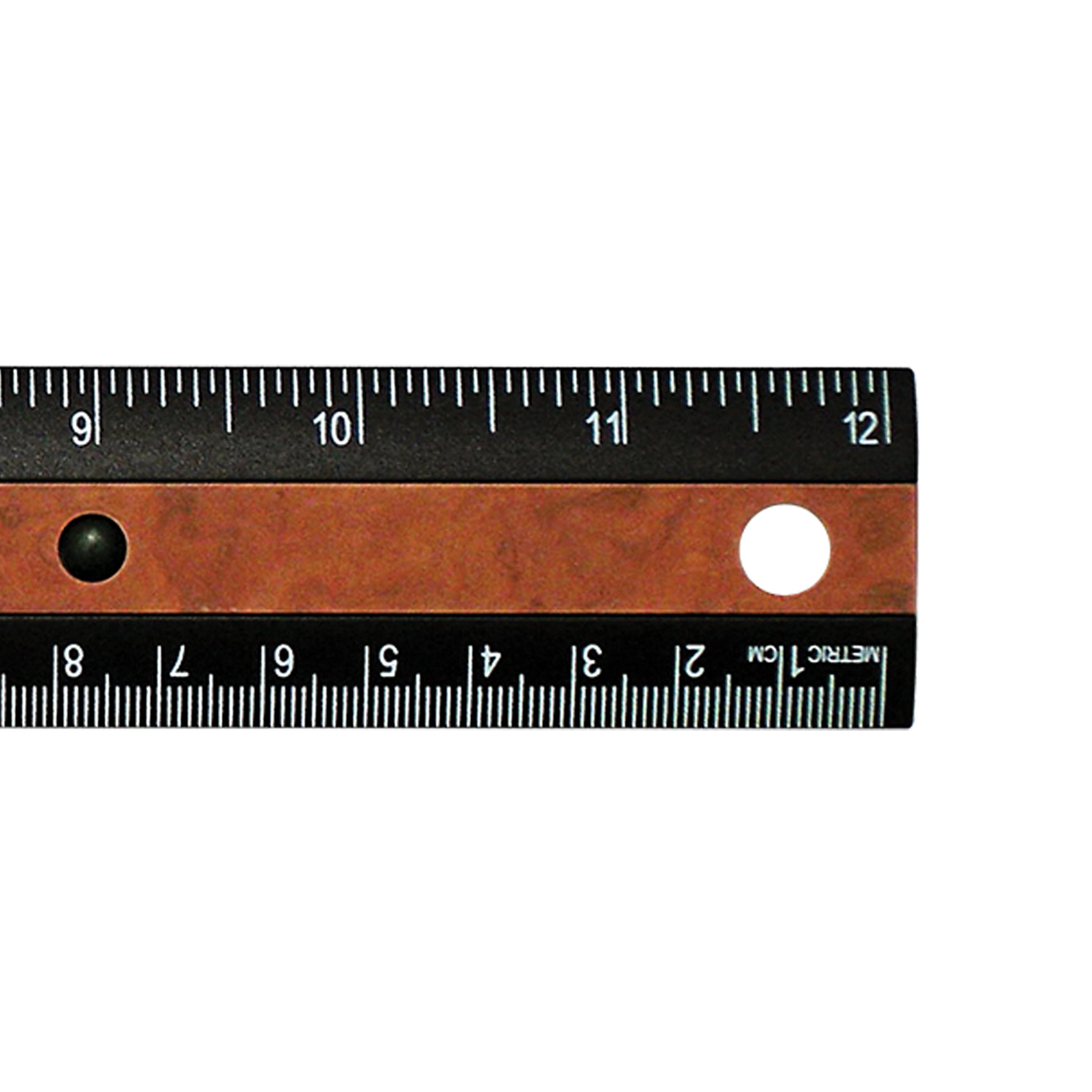 Westcott - Westcott 12 English and Metric Plastic Ruler, Clear (45012)