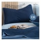 thumbnail image 3 of Edredón Ligero Real Textil + 2 Fundas de Almohada, Juego de Colcha King Size, Color Azul Marino/Azul Grisaceo, 3 of 7