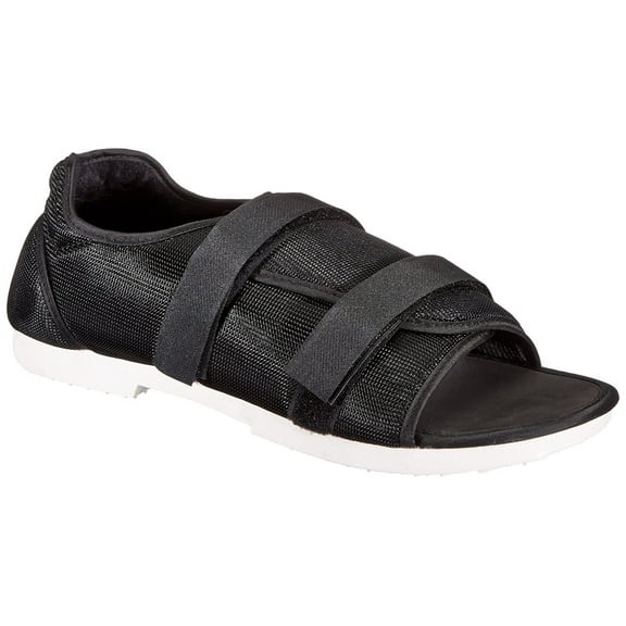 ProCare Flexible Cast Shoe for Foot, Black, XLarge, 1 Count