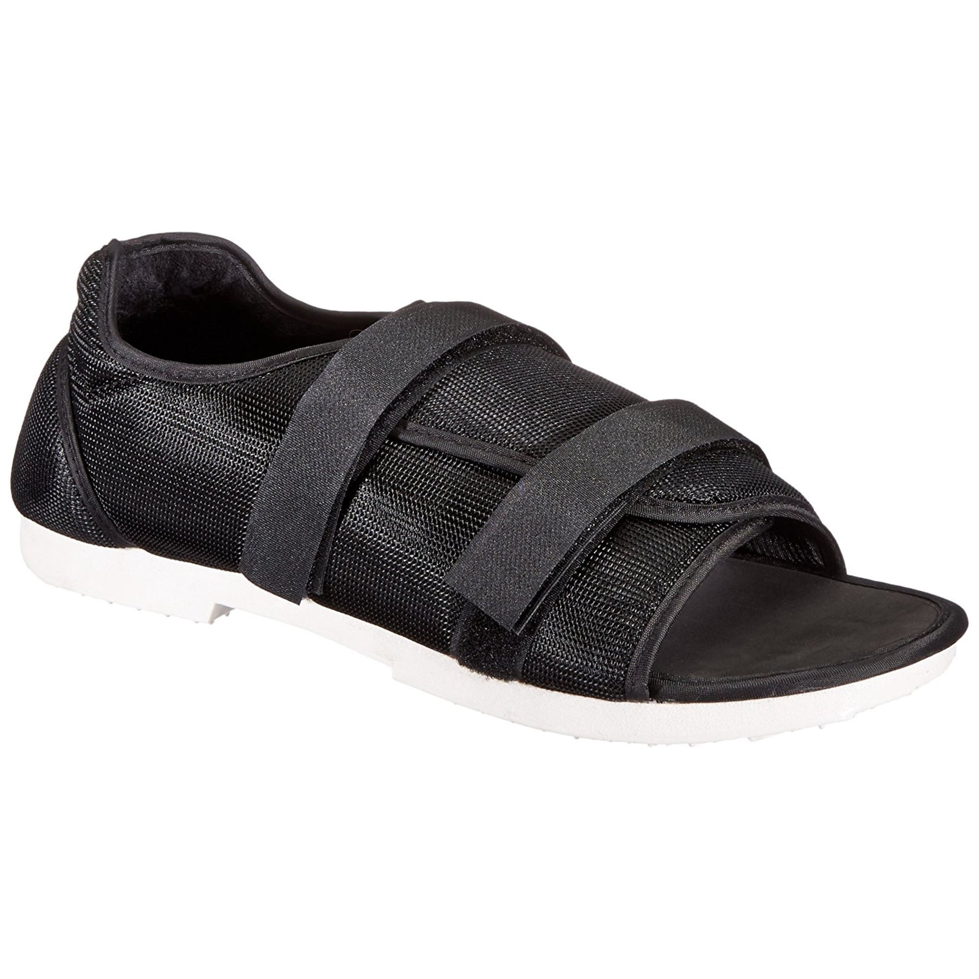 ProCare Flexible Cast Shoe for Foot, Black, XLarge, 1 Count