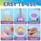 thumbnail image 5 of Kit de manualidades ColoPlay Taba Squishy, 946 ml, silicona, 5 of 8