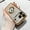 Gold, variant on for iPhone 11 Glitter Magnetic Case Compatible with Mag-Safe, Full Camera Lens Protector, Slim Gradient Shockproof Anti-Scratch Case with Logo View Diamond for iPhone 11, Silver