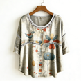thumbnail image 5 of Long Sleeve Shirts for Women 2026 Spring Work Casual Loose Fit Satin V Neck Short Sleeve Shirts Blouse Outfit Tops, 5 of 5