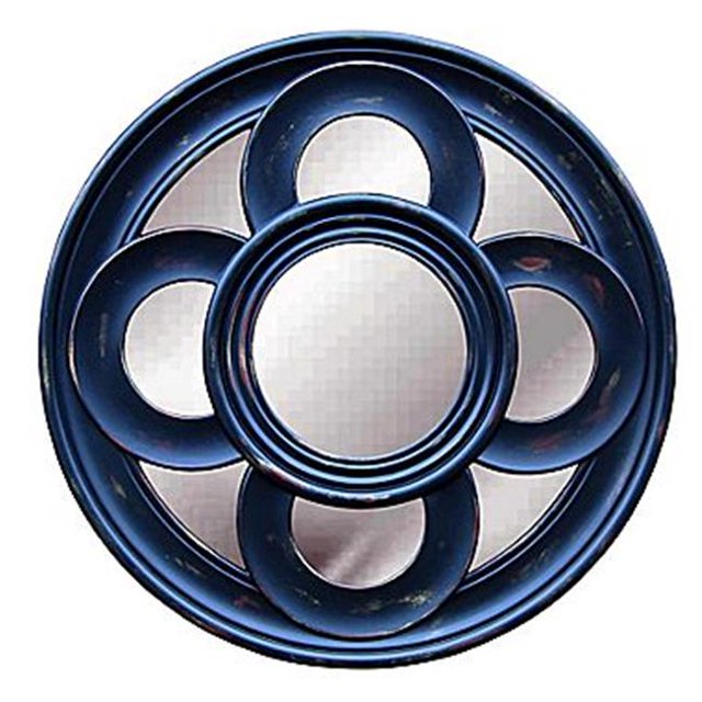 Hickory Manor HM9725BY Circles Mirror - Blackberry