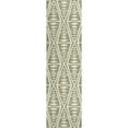 thumbnail image 4 of Addison Rugs Indoor/ Outdoor Addison Yuma Southwest Tribal WashableArea Rug 2'3" x 7'6" - Olive, 4 of 5