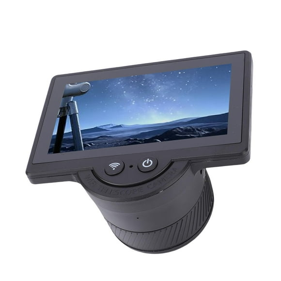 Inch WiFi Electronic Eyepiece Camera Recording Via App 4.3 Inch Screen Digital Telescope Eyepiece Camera for 26mm to 47mm Telescopes