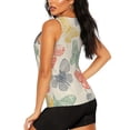 thumbnail image 3 of Lsque Butterfly Printed Workout Tank Tops for Women, Athletic Sports Tank Tops, Compression Sleeveless Dry Fit Shirts,Sleeveless Yoga Shirt-Small, 3 of 9