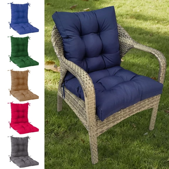 Lwlmwt Courtyard Chair Cushions,Garden Chair Cushions,Sofa Cushions,Tatami Cushions,Waterproof Rocking Chair Cushion Set,for Porch Rocker Outdoor Indoor Office Dining Chairs