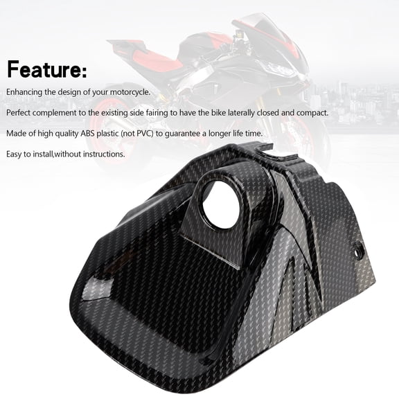 Carbon Front Tank Cover Ignition Key Fairing for Aprilia RS 660 2020-2024