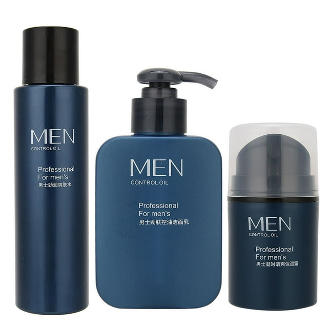 Lotion Men Facial Care Set Moisturizing Nourishing Oil Control Cleanser