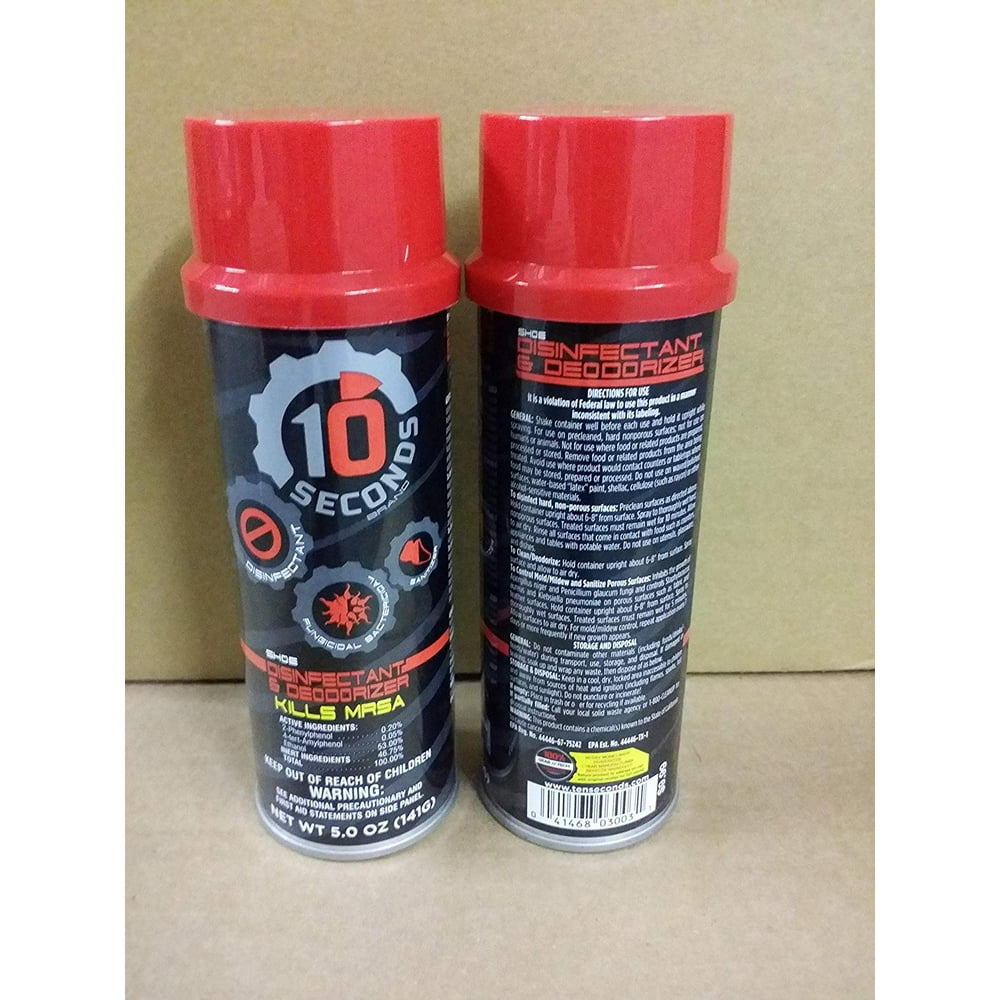 10Seconds Shoe Deodorizer and Disinfectant The Only EPAApproved