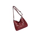 thumbnail image 1 of Ladies Cross Body Bag Messenger Large Over Shoulder Handbag Bag Pocketbooks black small Long Strap Red, 1 of 9