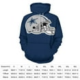 thumbnail image 2 of Football Cowboys 3d Sweatshirts Hoodie Fashion Casual Personality Men's Women Street Hoodie Pullovers Long Sleeve Comfortable Top, 2 of 6