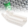 thumbnail image 1 of Wall Mounted Battery Holder, 14x6cm Plastic Battery Storage Organizer with a Top Loading and Bottom Retrieval System, 1 of 7
