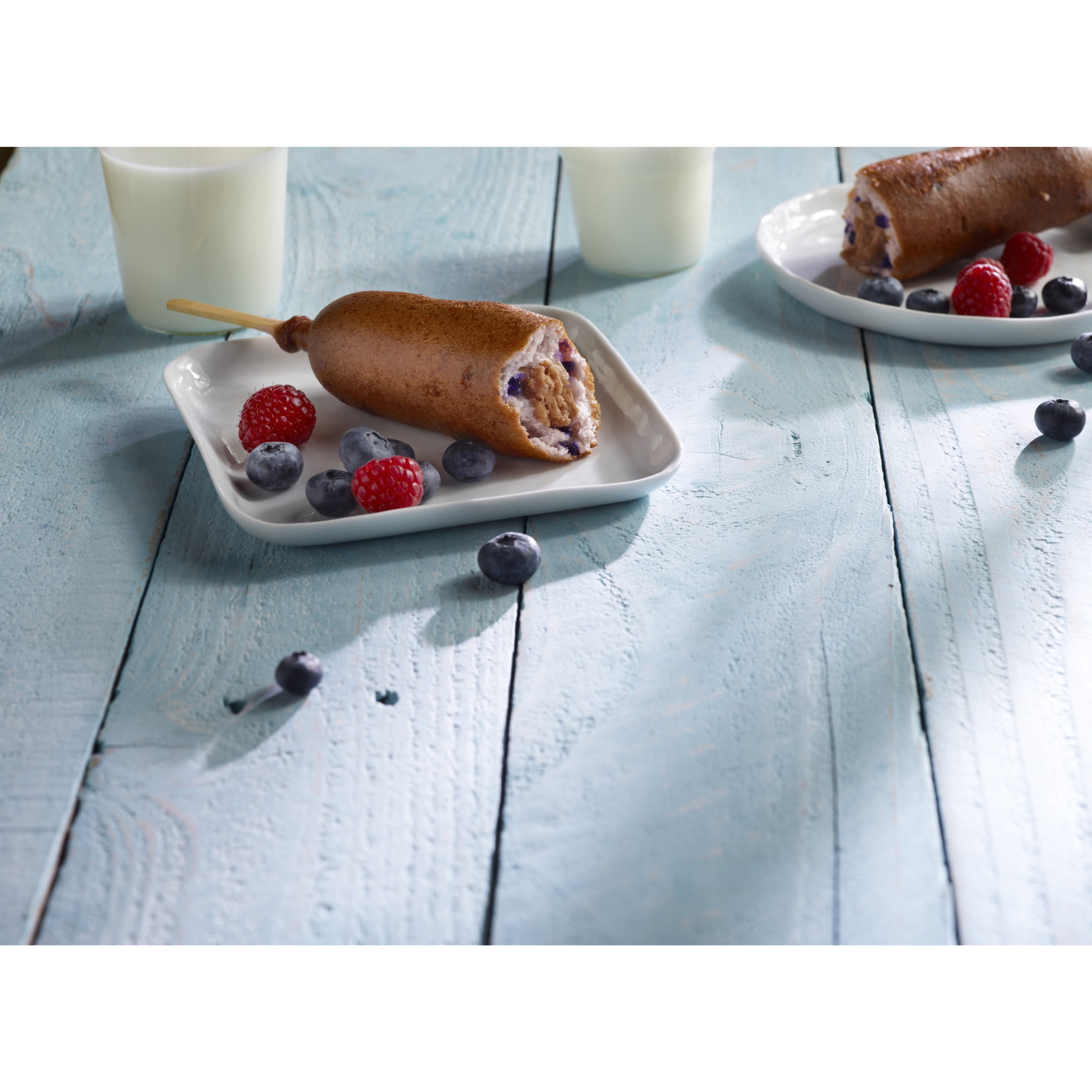 Jimmy Dean Blueberry Pancakes & Sausage on a Stick, 30 oz, 12 Count (Frozen)